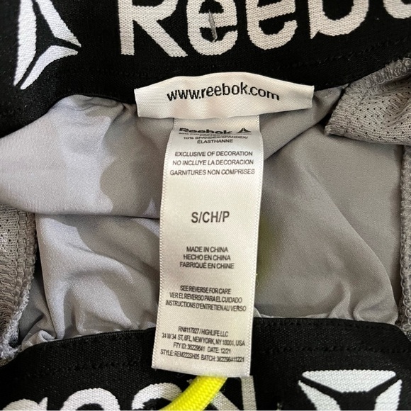 Reebok Athletic Shorts Gray Combo Small - Picture 2 of 6